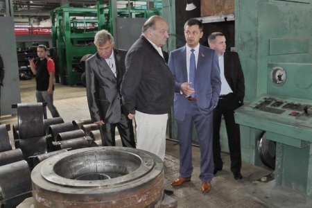В День города грузинская делегация посетила завод «МАРШАЛ»