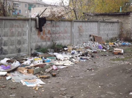 В Луганской области Молодгвардейск утопает в мусоре и грязи при полном бездействии городских и областных властей