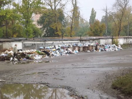 В Луганской области Молодгвардейск утопает в мусоре и грязи при полном бездействии городских и областных властей