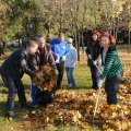 В Жовтневом районе Луганска прошёл самый большой и самый народный субботник