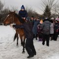 Сергей Горохов и жители Жовтневого района проводили масленицу веселым гулянием