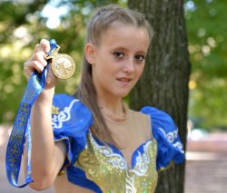 Луганская студентка завоевала золотую медаль на Дельфийских играх