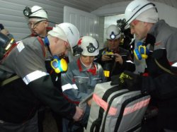 На шахте  ПАО «Краснодонуголь» в Луганской области открыли четвертый подземный медпункт