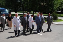 Владимир Рыбак посетил Луганскую областную клиническую больницу
