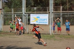 «Спорт для всех» проводит соревнования в детских оздоровительных лагерях