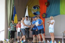 Луганский региональный центр «Инваспорт» и ЛООНОК Украины провели Олимпийский урок для детей из летнего лагеря «Сказка»