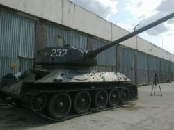 Реставрация луганского танка Т-34 уже завершена