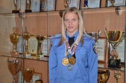 Сержант луганской милиции – золотая медалистка чемпионата мира по современному пятиборью