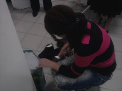 В Луганске девушка, прогуливаясь по торговому центру, прихватила с собой 4 пары обуви, 190 гривен и чужой свитер