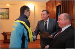 Руководство области наградило победителей I Всеукраинской спартакиады «Сила духа» среди инвалидов труда и пострадавших на производстве