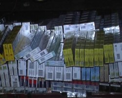 В Луганске оперативники изъяли из продажи большую партию некачественных сигарет