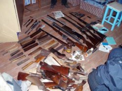 В Луганском городском управлении милиции подведены итоги акции «Добровольной сдачи оружия»