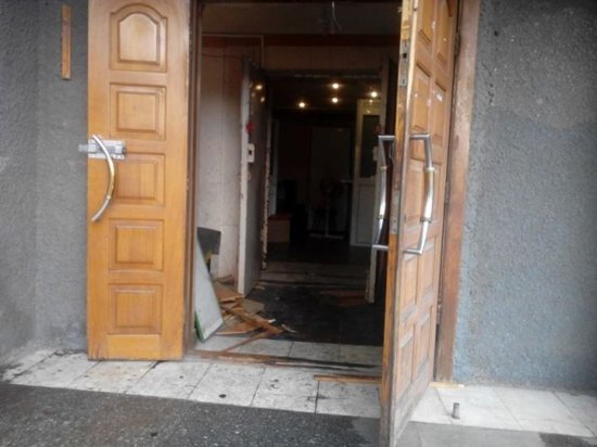 В Донецке боевики разгромили отделение "ПриватБанка"