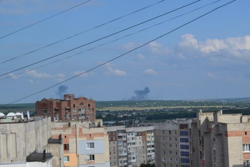 Авиация сил АТО нанесла удар по позициям боевиков, нападавших на луганский аэропорт