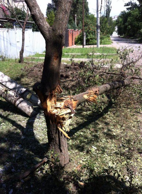 Луганчанка описала подробности разгрома центра города (ФОТО)