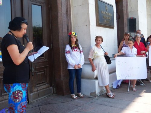 Луганчане на митинге в Херсоне делали то, за что в «ЛНР» убивают (ФОТО)