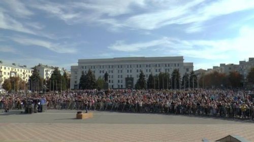 День города в «столице» ЛНР. Шокирующие фото