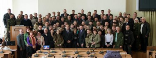 Один из лидеров боевиков "ЛНР" опубликовал в сети коллективное фото сепаратистов Луганска (фото)