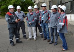 Международные наблюдатели ОБСЕ посетили подразделения «Краснодонугля» для оценки безопасности и гуманитарной ситуации