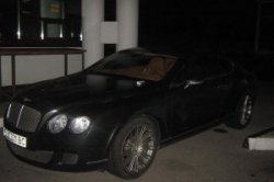 На границе с Россией задержали Bentley Медяника