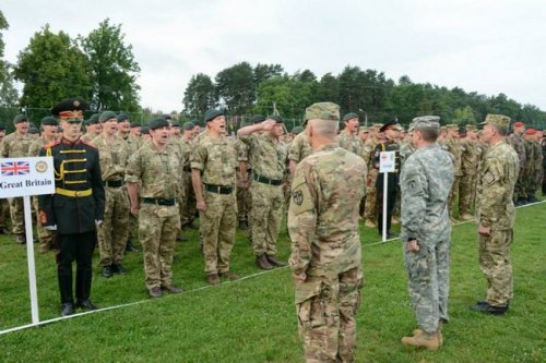 В Украине стартовали масштабные военные учения с армией США (фото)