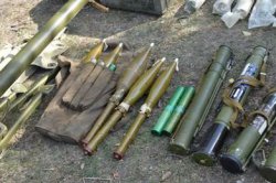 В Сиротино нашли склад с оружием (фото)