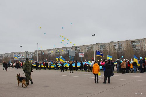 В Северодонецке состоялся патриотичный автопробег (фото)