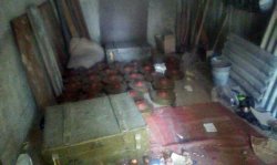 Под Мариуполем полицейские нашли дачу со взрывчаткой