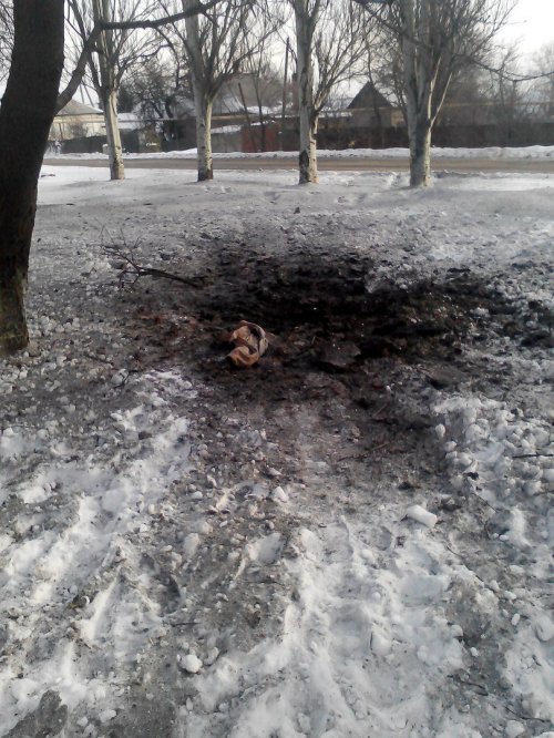 Боевики обстреляли оккупированную Макеевку (фото)