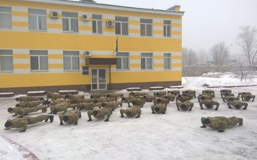 Луганский областной военкомат присоединился к всемирному флешмобу (фото)