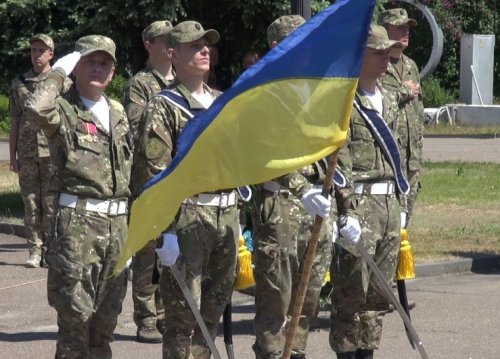 Батальон «Луганск -1» отметил третий день рождения