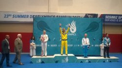 Карина Янчук завоевала еще одно золото на Дефлимпийских играх