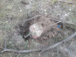 В Луганской области обнаружили самодельное взрывное устройство