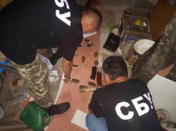 СБУ обнаружила в Одесской области тайник с боеприпасами из зоны АТО 