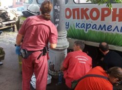 В Одессе женщина упала под трамвай