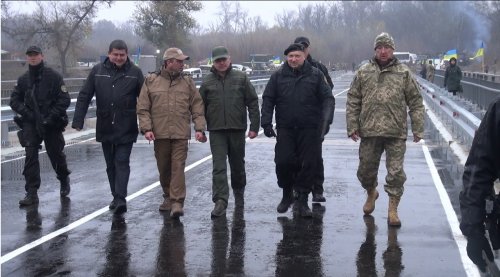 Открытие Томашевского моста между Рубежным и Новодружеском (фоторепортаж)
