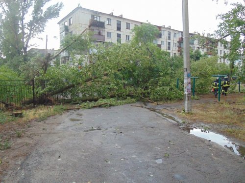 На Луганщине продолжают ликвидировать последствия непогоды (фото)