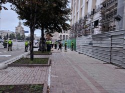 В Киеве перекрыты улицы и усилены меры безопасности