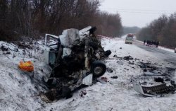 В Черновицкой области столкнулись два микроавтобуса, есть погибший и раненые