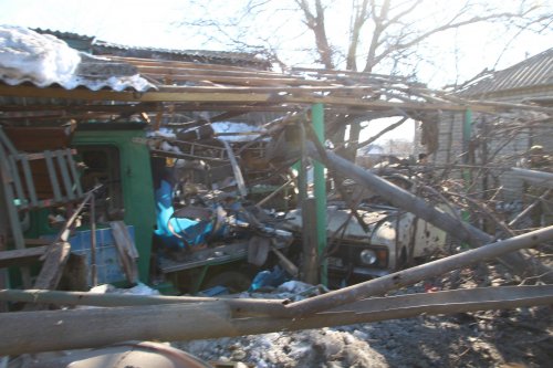 На Луганщине в ходе обстрела разрушено четыре жилых дома