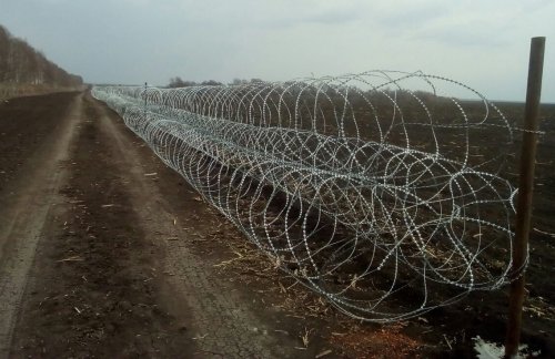 Пограничники показали, как Украина обустраивает границу с Россией
