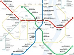 В Киеве закрыли 5 станций метро на синей ветке